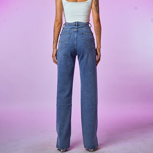 leg women's straight mom jeans baggy high waist pants women 2021 fashion casual loose undefined tro ppch, Blue
leg women's straight mom jeans baggy high waist pants women 2021 fashion casual loose undefined tro ppch, Blue