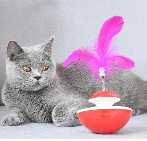 cat toys interactive tumbler rolling scratcher ball toy pet feather teaser intelligence amusement disc with bell kitten
cat toys interactive tumbler rolling scratcher ball toy pet feather teaser intelligence amusement disc with bell kitten