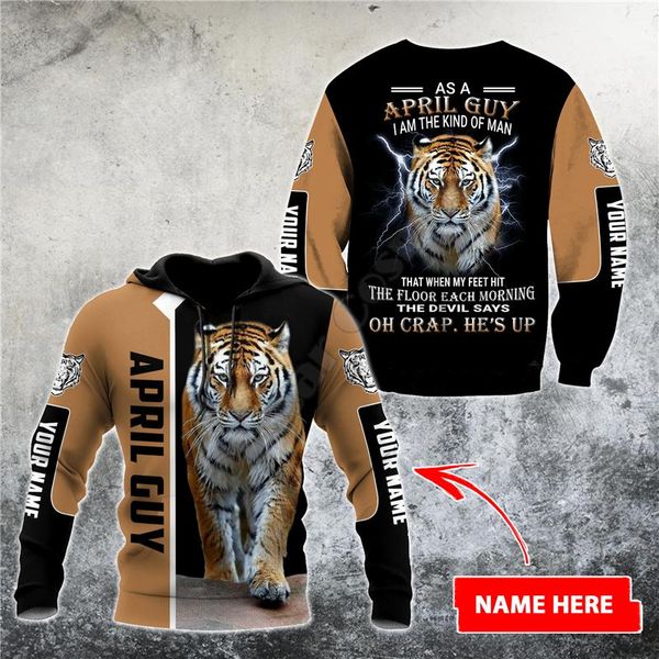 men's hoodies & sweatshirts customize name april tiger 3d printed sweatshirt zipper women for men pullover cosplay costumes, Black
men's hoodies & sweatshirts customize name april tiger 3d printed sweatshirt zipper women for men pullover cosplay costumes, Black