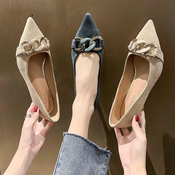 dress shoes 2021 elegant pumps metal loafers pointed toe fashion ladies footwear comfortable slip-on office women casual heels, Black
dress shoes 2021 elegant pumps metal loafers pointed toe fashion ladies footwear comfortable slip-on office women casual heels, Black