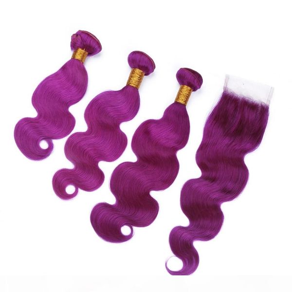 body wave virgin brazilian purple human hair 3bundles with 4x4 lace front closure pure purple human hair weaves double wefts with closure, Black;brown
body wave virgin brazilian purple human hair 3bundles with 4x4 lace front closure pure purple human hair weaves double wefts with closure, Black;brown