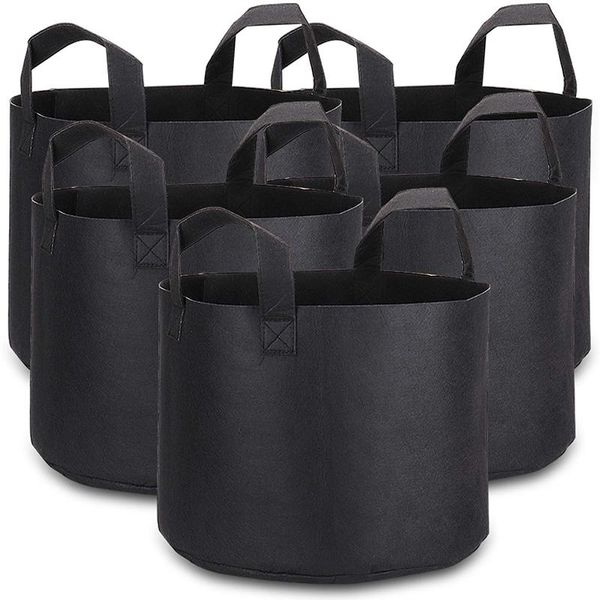 planters & pots 35*48cm 5 pack black garden plant grow bag vegetable flower pot planter diy potato eco-friendly
planters & pots 35*48cm 5 pack black garden plant grow bag vegetable flower pot planter diy potato eco-friendly