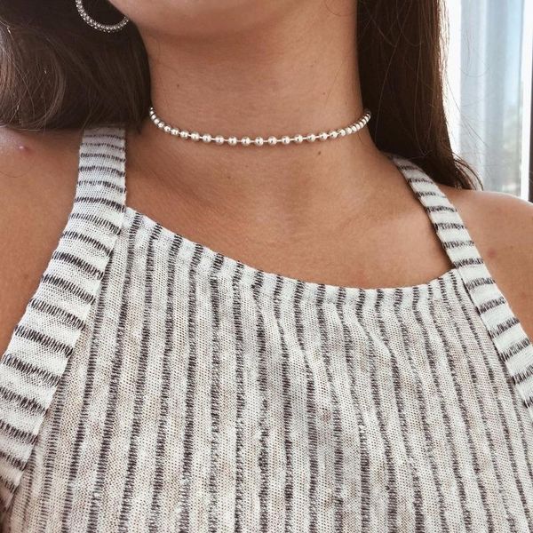chokers arrivals round bead chain choker necklace accessories clavicle women gold-platedsilver-plated simple, Golden;silver
chokers arrivals round bead chain choker necklace accessories clavicle women gold-platedsilver-plated simple, Golden;silver