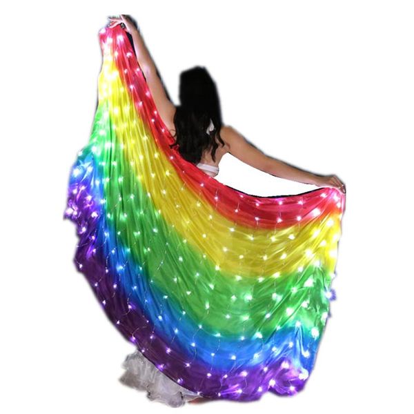 party decoration rainbow colored stage performance prop 100% silk belly dance costume accessories 200 pieces lamps rectangle veils led veil
party decoration rainbow colored stage performance prop 100% silk belly dance costume accessories 200 pieces lamps rectangle veils led veil