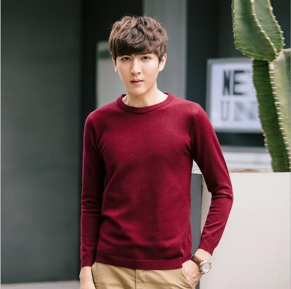 2021 new colored spun cotton mens sweaters o neck dyed sweaters male pullover man brand strength cotton clothes w3ao, Black
2021 new colored spun cotton mens sweaters o neck dyed sweaters male pullover man brand strength cotton clothes w3ao, Black