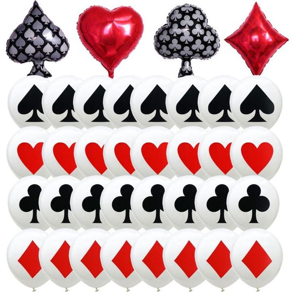party decoration 2/12pc 12/18inch poker casino latex balloon aluminum foil balloons wedding christmas baby shower birthday
party decoration 2/12pc 12/18inch poker casino latex balloon aluminum foil balloons wedding christmas baby shower birthday