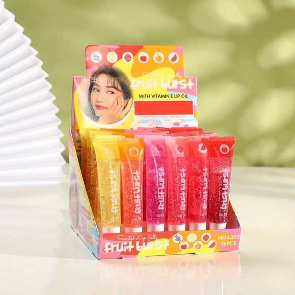 fruit burst moisturizer lip gloss scented clear lip oil waterproof long-lasting lips plumping makeup hydrating easy to wear dhl free
fruit burst moisturizer lip gloss scented clear lip oil waterproof long-lasting lips plumping makeup hydrating easy to wear dhl free
