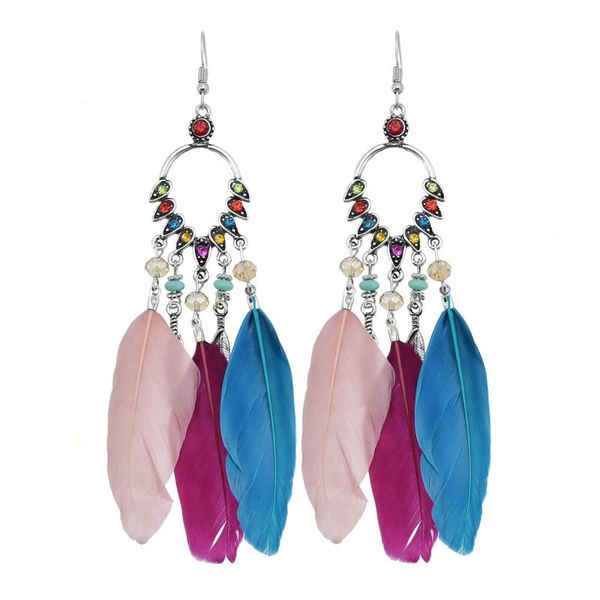 dangle & chandelier ethnic jewelry big resin feather drop earrings for women bohemian gypsy tribal festival party gift pendientes, Silver
dangle & chandelier ethnic jewelry big resin feather drop earrings for women bohemian gypsy tribal festival party gift pendientes, Silver