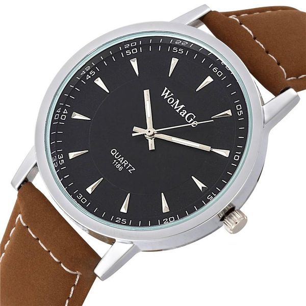 wristwatches men's watch large dial 2021 sports quartz clock man leather army military wristwatch erkek kol saati, Slivery;brown
wristwatches men's watch large dial 2021 sports quartz clock man leather army military wristwatch erkek kol saati, Slivery;brown