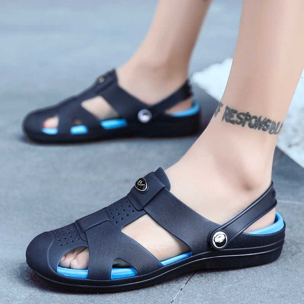 beach summer water klompen slippers jelly shoes men lightweight sandals para hombre, Black
beach summer water klompen slippers jelly shoes men lightweight sandals para hombre, Black
