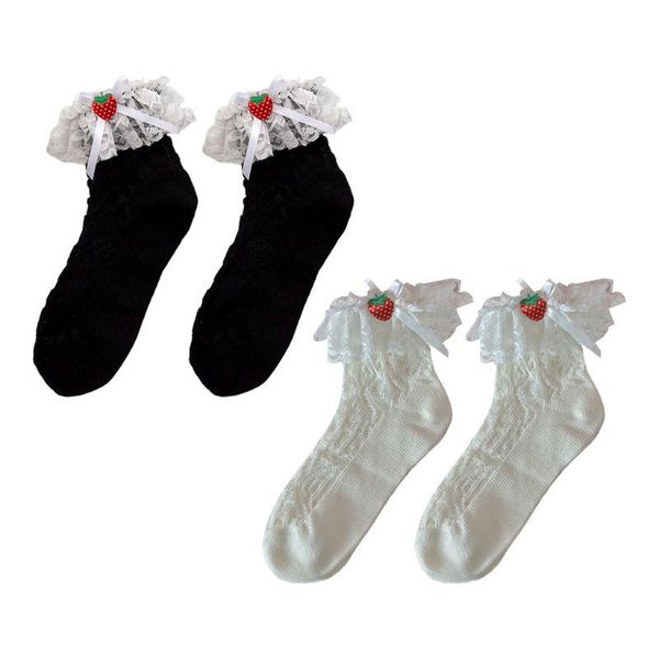 socks & hosiery 2021 female sweet lolita hollow cotton ankle cute strawberry bow lace, Black;white
socks & hosiery 2021 female sweet lolita hollow cotton ankle cute strawberry bow lace, Black;white