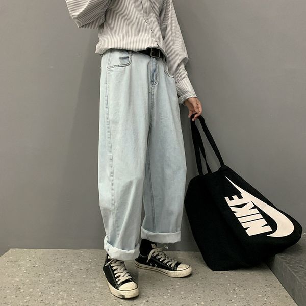 2021 new men's solid color casula pants baggy homme classic cargo pocket male jeans loose fashion tide biker denim trousers -2xl 7gvd, Blue
2021 new men's solid color casula pants baggy homme classic cargo pocket male jeans loose fashion tide biker denim trousers -2xl 7gvd, Blue