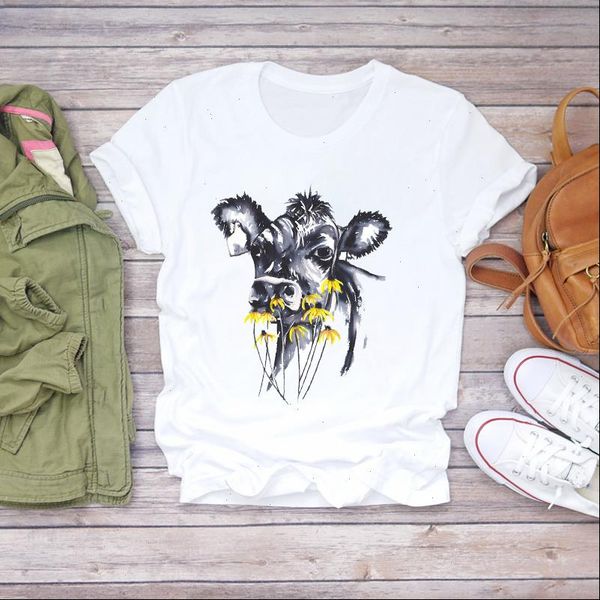 women cartoon heifer cow bull printing fashion clothing summer shirt t shirts t graphic female ladies womens tee t shirt, White
women cartoon heifer cow bull printing fashion clothing summer shirt t shirts t graphic female ladies womens tee t shirt, White