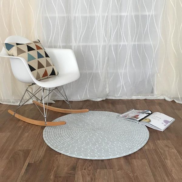 carpets nordic style home floor area rug round gray weave tatami kids play hanging basket computer chair mats living room carpet
carpets nordic style home floor area rug round gray weave tatami kids play hanging basket computer chair mats living room carpet