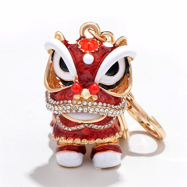 keychains chinese festival crystal rotatable lion dance men car keychain lucky elephant key chain ring women bags holder charm, Silver
keychains chinese festival crystal rotatable lion dance men car keychain lucky elephant key chain ring women bags holder charm, Silver