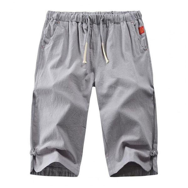 men's shorts stylish breathable linen blend men cropped trousers for daily wear vetement homme de marque pantalones cortos casuales, White;black
men's shorts stylish breathable linen blend men cropped trousers for daily wear vetement homme de marque pantalones cortos casuales, White;black