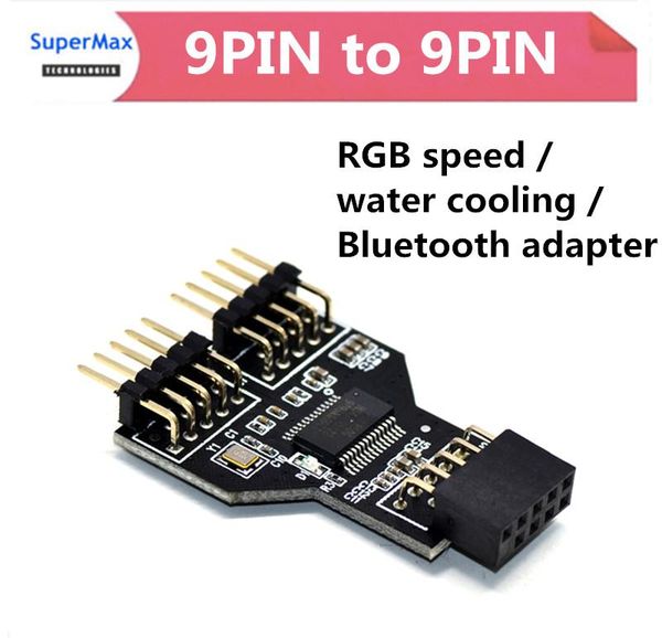 fans & coolings usb2.0 motherboard 9pin to dual 9-pin interface water-cooled rgb light fan dedicated for speed measurement
fans & coolings usb2.0 motherboard 9pin to dual 9-pin interface water-cooled rgb light fan dedicated for speed measurement