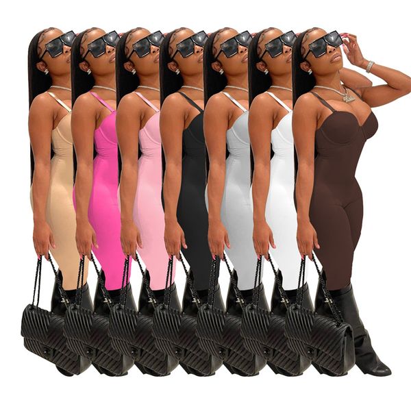 wholesale bulk jumpsuits for women summer sleeveless playsuits spaghetti strap onesies nightclub solid rompers 6993, Black;white
wholesale bulk jumpsuits for women summer sleeveless playsuits spaghetti strap onesies nightclub solid rompers 6993, Black;white