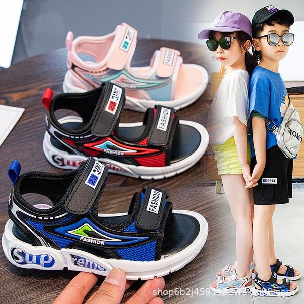 sandals boys summer 2021 children's medium and large shoes soft bottom girls' non-slip beach, Black;red
sandals boys summer 2021 children's medium and large shoes soft bottom girls' non-slip beach, Black;red