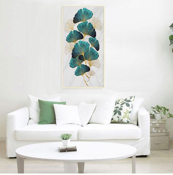 green golden plant leaf abstract nordic canvas print wall art painting modern picture living room entrance decoration
green golden plant leaf abstract nordic canvas print wall art painting modern picture living room entrance decoration