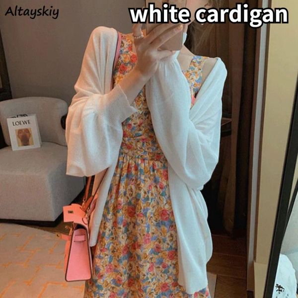 women's knits & tees cardigan women white sunscreen summer chic pink loose korean fashion all-match streetwear cute sweet knit long st
women's knits & tees cardigan women white sunscreen summer chic pink loose korean fashion all-match streetwear cute sweet knit long st