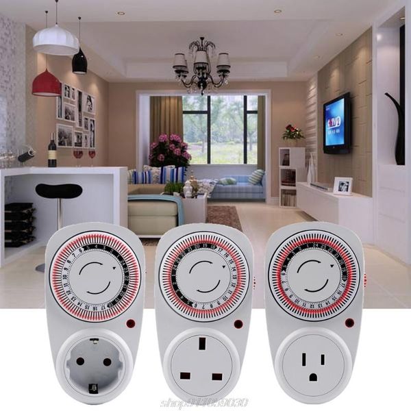 timers 24 hour cyclic timer switch mechanical grounded programmable smart countdown socket indoor d11 20 drop
timers 24 hour cyclic timer switch mechanical grounded programmable smart countdown socket indoor d11 20 drop
