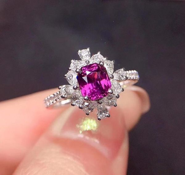 cluster rings y418 purple sapphire ring pure 18 k gold natural 1.09ct diamonds female fine gemstones for women, Golden;silver
cluster rings y418 purple sapphire ring pure 18 k gold natural 1.09ct diamonds female fine gemstones for women, Golden;silver