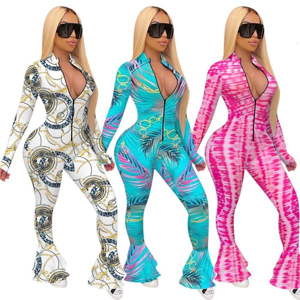2021 colorful pattern printting long sleeve zipper ruffle fashion slim fishtail pants women autumn new jumpsuit rompers bodysuits vzpk, Gray
2021 colorful pattern printting long sleeve zipper ruffle fashion slim fishtail pants women autumn new jumpsuit rompers bodysuits vzpk, Gray