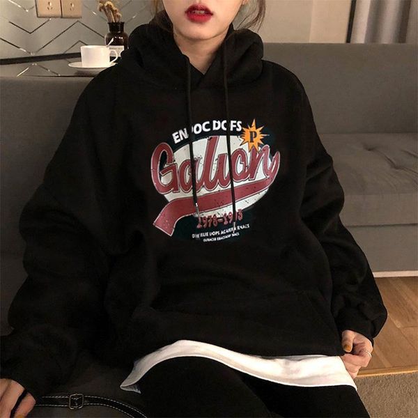 men's hoodies & sweatshirts the style of long-sleeved casual hooded sweatshirt is simple and comfortable. concept printing sports fir, Black
men's hoodies & sweatshirts the style of long-sleeved casual hooded sweatshirt is simple and comfortable. concept printing sports fir, Black