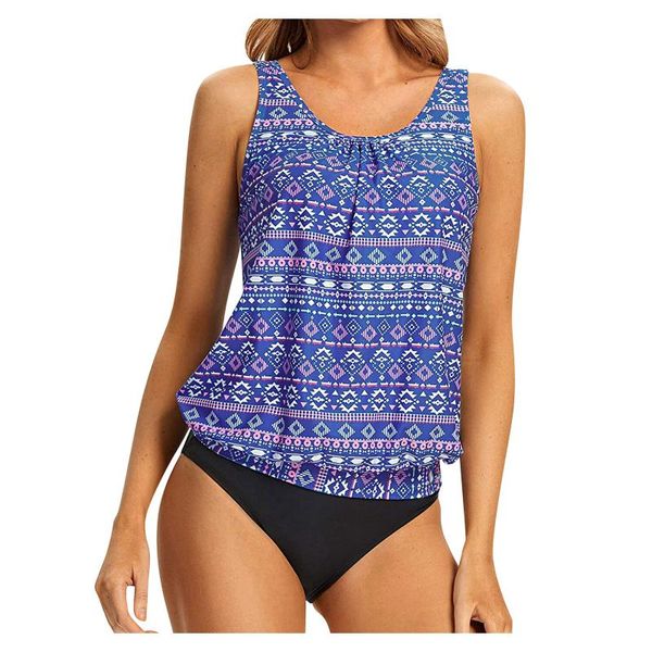 women's swimwear women tankini vintage printed sling bikini set push-up bra beach open back summer bikinis 2021 mujer, White;black
women's swimwear women tankini vintage printed sling bikini set push-up bra beach open back summer bikinis 2021 mujer, White;black