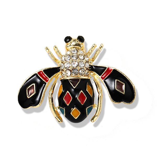 factory wholesale creative oil dripping insect brooch diamond imitation enamel bee brooch anti light cardigan personalized lovely bag button
factory wholesale creative oil dripping insect brooch diamond imitation enamel bee brooch anti light cardigan personalized lovely bag button