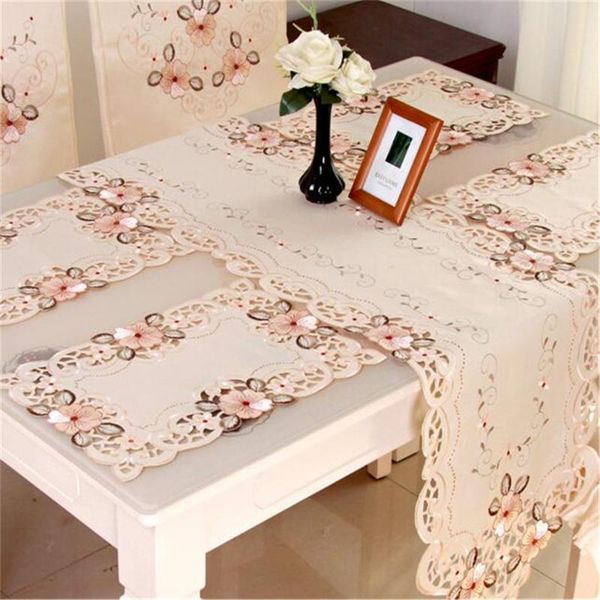 table runner embroidered tablecloth classical european rectangular for home party wedding decor
table runner embroidered tablecloth classical european rectangular for home party wedding decor