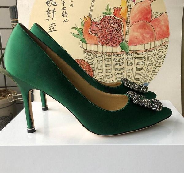 dress shoes 2021 classics mb brand women's high heel rhinestone silk women, 6cm 8cm 10cm, wedding shoes, 35-42 with dust bag, Black
dress shoes 2021 classics mb brand women's high heel rhinestone silk women, 6cm 8cm 10cm, wedding shoes, 35-42 with dust bag, Black