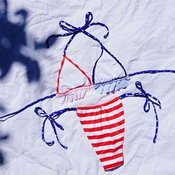 bikinis 2021 mujer flag printing swimwear women push up swimsuit female triangle bathing suit string brazilian biquby air
bikinis 2021 mujer flag printing swimwear women push up swimsuit female triangle bathing suit string brazilian biquby air