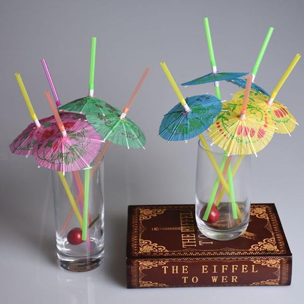 packaging dinner service 50pcs disposable plastic straws with umbrella decor cocktail parasol drinking night party straw supplies
packaging dinner service 50pcs disposable plastic straws with umbrella decor cocktail parasol drinking night party straw supplies