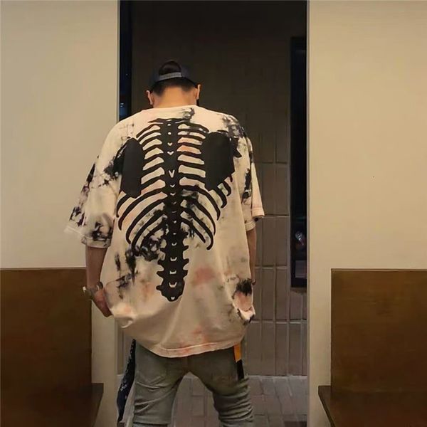 2021 new high-quality splash ink tie-dye kapital t shirt men women skeleton bone printing t-shirt tees harajuku clothing zk7o, White
2021 new high-quality splash ink tie-dye kapital t shirt men women skeleton bone printing t-shirt tees harajuku clothing zk7o, White
