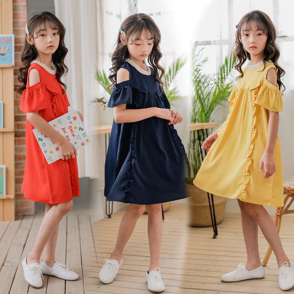 girls dress teenage summer dress casual clothes girl red blue yellow ruffle patchwork kids dresses for girls mother daughter, Red;yellow
girls dress teenage summer dress casual clothes girl red blue yellow ruffle patchwork kids dresses for girls mother daughter, Red;yellow