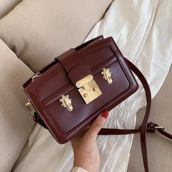 shoulder bags luxury design bag pu leather crossbody for women 2021 ladies small square women's vintage messenger tote
shoulder bags luxury design bag pu leather crossbody for women 2021 ladies small square women's vintage messenger tote