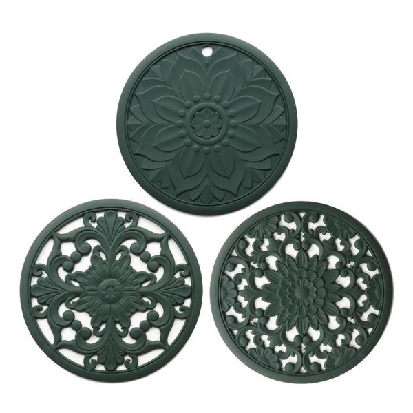 mats & pads 3pcs washable hanging kitchen restaurant dining room reusable exquisite heat insulation anti scald non slip pot mat home
mats & pads 3pcs washable hanging kitchen restaurant dining room reusable exquisite heat insulation anti scald non slip pot mat home