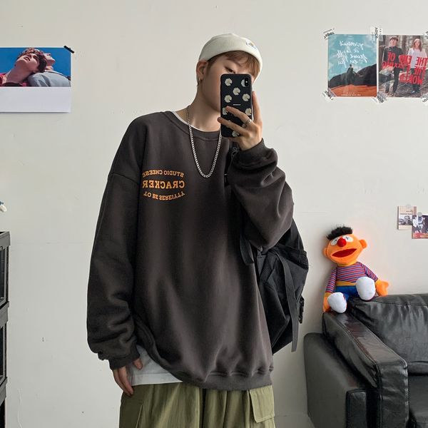 2021 new fit printed men hoodies autumn men's hooded sweatshirts korean man streetwear casual pullovers v34c, Black
2021 new fit printed men hoodies autumn men's hooded sweatshirts korean man streetwear casual pullovers v34c, Black