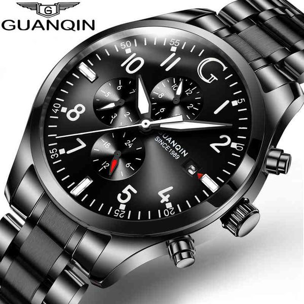guanqin luxury automatic clock mechanical men's watches calendar pilot watch brand waterproof wristwatch relogio masculino, Slivery;brown
guanqin luxury automatic clock mechanical men's watches calendar pilot watch brand waterproof wristwatch relogio masculino, Slivery;brown