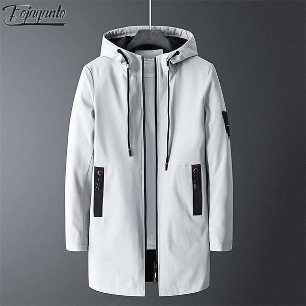 fojaganto men's mid-length jacket youth korean style slim stand-up collar windbreaker casual hooded windproof men 211214, Black;brown
fojaganto men's mid-length jacket youth korean style slim stand-up collar windbreaker casual hooded windproof men 211214, Black;brown