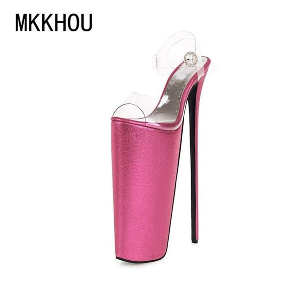 sandals mkkhou women 2021 summer transparent fish mouth 30cm super pumps crazy high heels catwalk shoes large size34-52, Black
sandals mkkhou women 2021 summer transparent fish mouth 30cm super pumps crazy high heels catwalk shoes large size34-52, Black