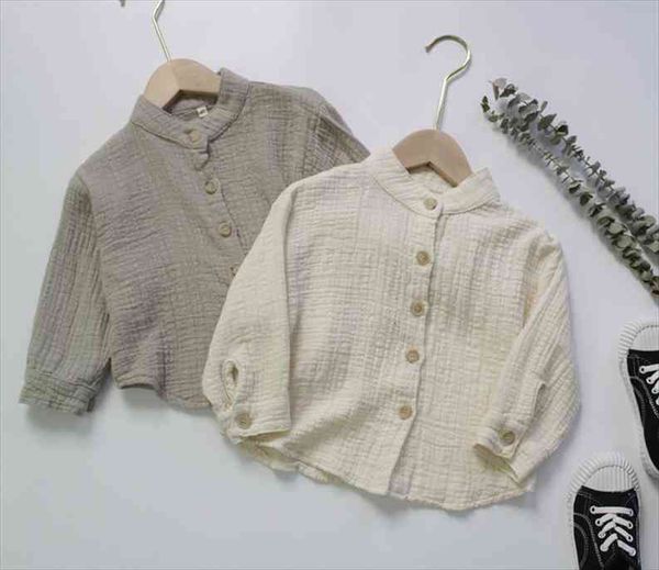 autumn baby boys cotton linen shirts pure color korean style stand up collar toddlers kids long sleeve, White;black
autumn baby boys cotton linen shirts pure color korean style stand up collar toddlers kids long sleeve, White;black