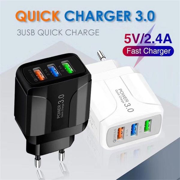 smart power plugs 3-usb ports hub wall charger adapter with eu plug portable qc 3.0 fast quick charge 5.1 a z0608
smart power plugs 3-usb ports hub wall charger adapter with eu plug portable qc 3.0 fast quick charge 5.1 a z0608