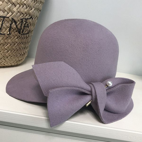 2021 new elegant formal women wool warm felt winter fedora pearl bowknot cloche bowler ladies party derby wedding church hat pkao, Blue;gray
2021 new elegant formal women wool warm felt winter fedora pearl bowknot cloche bowler ladies party derby wedding church hat pkao, Blue;gray