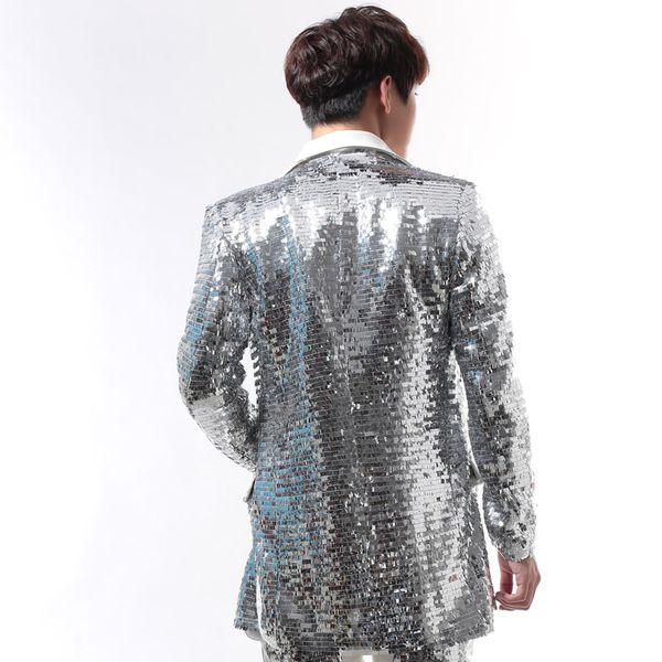 stage casual jacket silver color singer dancer show male ds dance costumes outerwear coat dj jazz nightclub performance bar, Black;red
stage casual jacket silver color singer dancer show male ds dance costumes outerwear coat dj jazz nightclub performance bar, Black;red