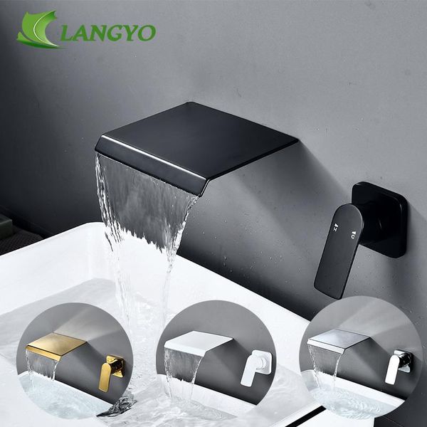 bathroom sink faucets langyo matte black/chrome faucet wall mounted waterfall washing basin taps & cold out water mixer tap
bathroom sink faucets langyo matte black/chrome faucet wall mounted waterfall washing basin taps & cold out water mixer tap