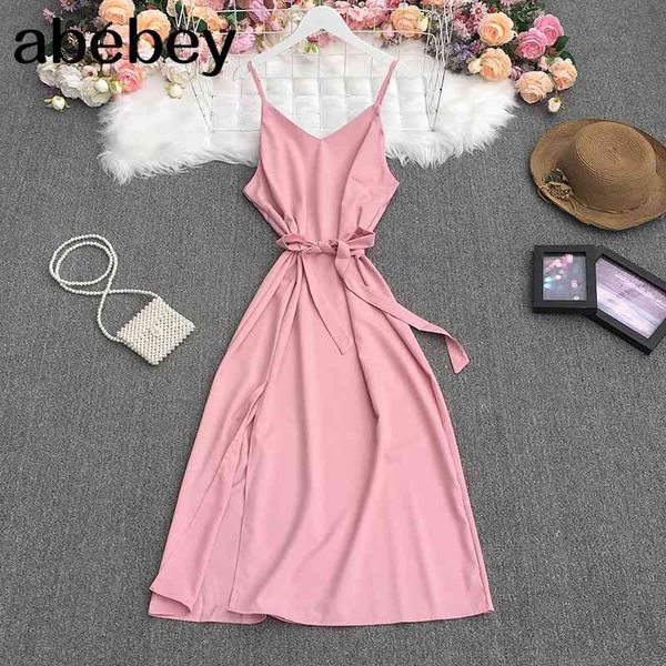 summer fashion versatile v-neck sleeveless dress backless high waist lace up waist split a-line strap dress 210715, Black;gray
summer fashion versatile v-neck sleeveless dress backless high waist lace up waist split a-line strap dress 210715, Black;gray