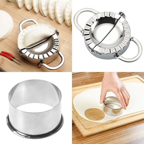baking & pastry tools behogar stainless steel chinese dumpling maker with round dumplings wrappers cutter mold for kitchen accessories
baking & pastry tools behogar stainless steel chinese dumpling maker with round dumplings wrappers cutter mold for kitchen accessories
